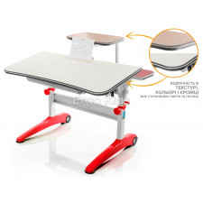 Дитяча парта Mealux Ferrari BD-150 з полицею BD-S50