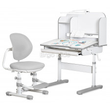 Комплект парта со стулом Mealux Nemo BD-38 с лампой