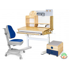 Комплект мебели Mealux парта Timberdesk S BD-685 и кресло Onyx Duo Y-110 и тумбочка BD-920-2 Wood