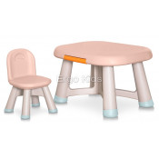 Детский комплект Mealux столик со стулом Peppa KD-F042 Peach