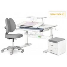 Комплект детской мебели парта Ergo-Kids TH-320 и кресло Y-412 Lite и тумба BD-C3