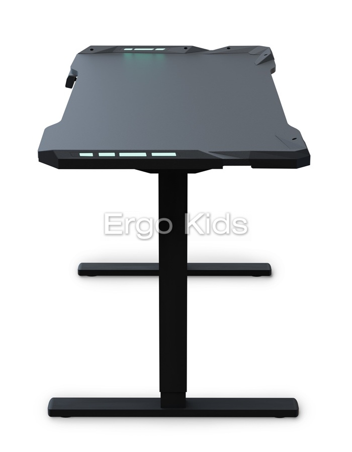 Стіл Mealux з електрорегулюванням висоти PowerDesk Evo-201 Carbon RGB